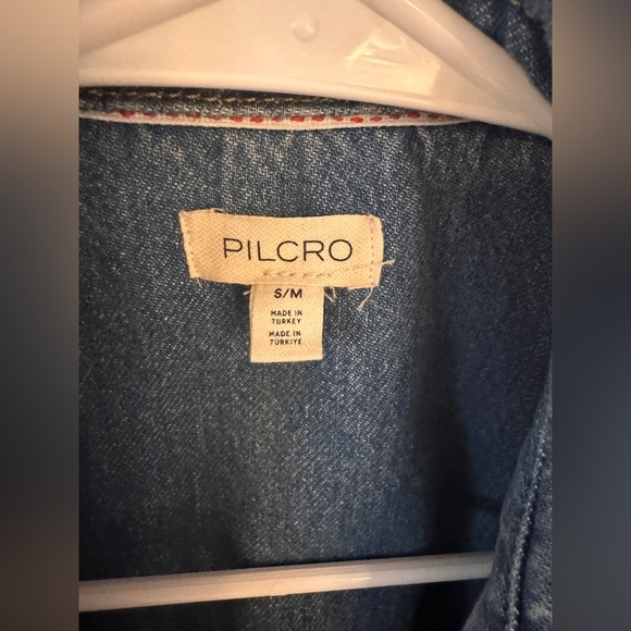 NWT Pilcro Long-Sleeve Denim Chore Shirt - Picture 6 of 9
